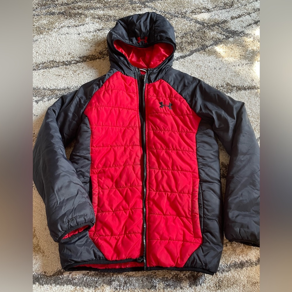 Under Armour Red and Black Winter Jacket